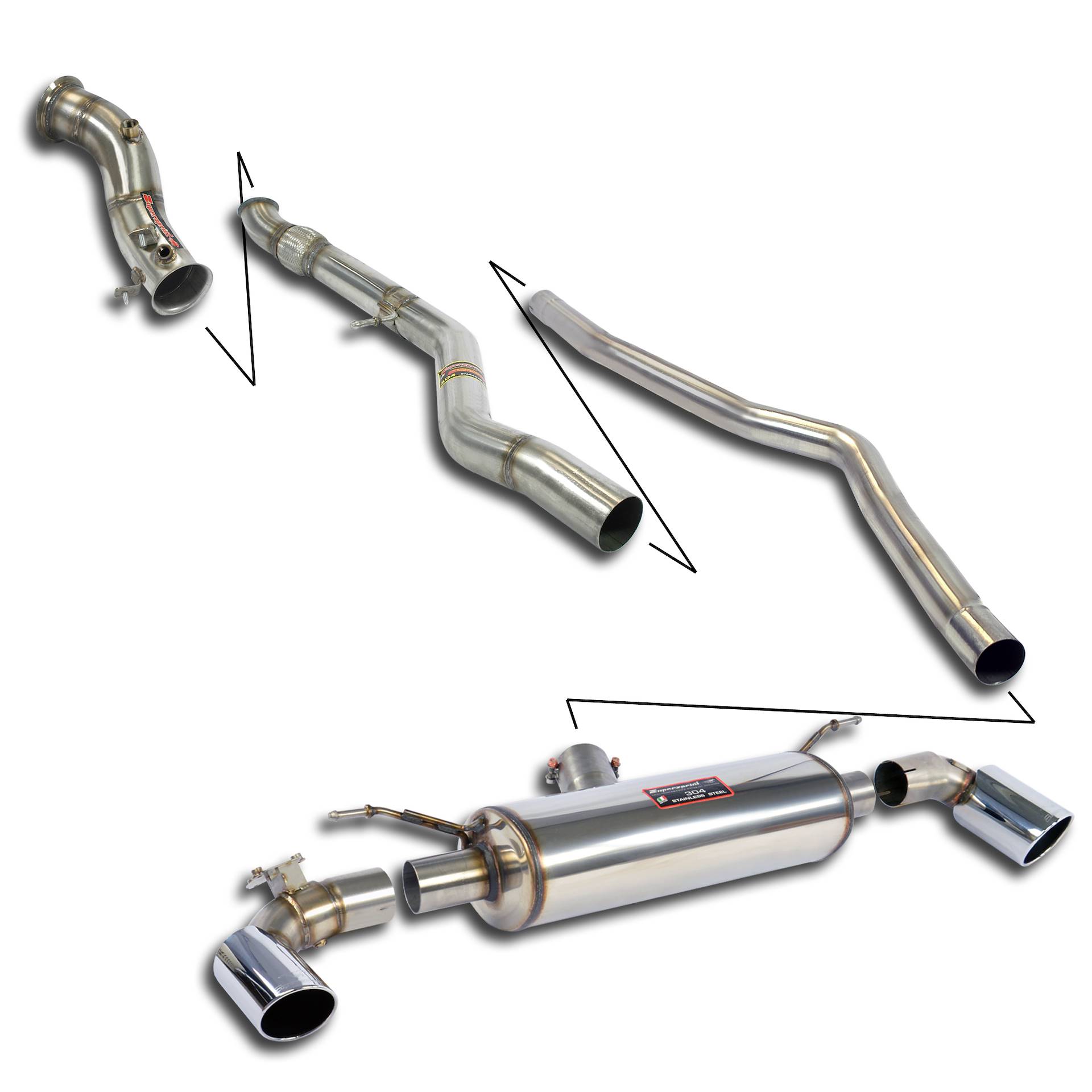 Track Performance pack con valvola (modelli fino a 07/2013) 